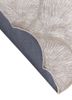 aurelia ivory wool and viscose hand tufted Rug - Backing Shot aurelia ivory wool and viscose hand tufted Rug - Backing Shot