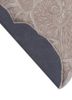 aurelia ivory wool and viscose hand tufted Rug - Backing Shot