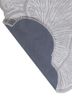 aurelia grey and black wool and viscose hand tufted Rug - Backing Shot