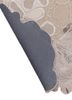 aurelia beige and brown wool and viscose hand tufted Rug - Backing Shot aurelia beige and brown wool and viscose hand tufted Rug - Backing Shot