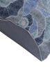 aurelia grey and black wool and viscose hand tufted Rug - Backing Shot aurelia grey and black wool and viscose hand tufted Rug - Backing Shot