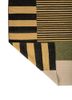 indusbar ivory wool flat weaves Rug - Backing Shot