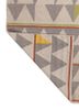 indusbar ivory wool flat weaves Rug - Backing Shot indusbar ivory wool flat weaves Rug - Backing Shot
