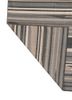 indusbar blue wool flat weaves Rug - Backing Shot
