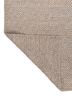 abrash beige and brown wool flat weaves Rug - Backing Shot