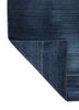 abrash blue wool flat weaves Rug - Backing Shot abrash blue wool flat weaves Rug - Backing Shot