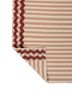 alhambra red and orange wool flat weaves Rug - Backing Shot alhambra red and orange wool flat weaves Rug - Backing Shot