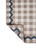 alhambra grey and black wool flat weaves Rug - Backing Shot alhambra grey and black wool flat weaves Rug - Backing Shot