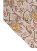 aprezo beige and brown wool flat weaves Rug - Backing Shot