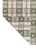 alhambra green wool flat weaves Rug - Backing Shot alhambra green wool flat weaves Rug - Backing Shot
