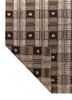 alhambra beige and brown wool flat weaves Rug - Backing Shot alhambra beige and brown wool flat weaves Rug - Backing Shot