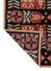 aprezo grey and black wool flat weaves Rug - Backing Shot aprezo grey and black wool flat weaves Rug - Backing Shot