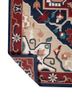 bedouin blue wool flat weaves Rug - Backing Shot bedouin blue wool flat weaves Rug - Backing Shot