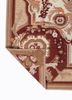 bedouin ivory wool flat weaves Rug - Backing Shot