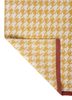 alhambra gold wool flat weaves Rug - Backing Shot