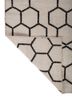 indusbar ivory wool and viscose flat weaves Rug - Backing Shot indusbar ivory wool and viscose flat weaves Rug - Backing Shot