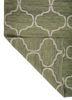 indusbar green wool and viscose flat weaves Rug - Backing Shot indusbar green wool and viscose flat weaves Rug - Backing Shot