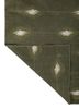 indusbar green wool and viscose flat weaves Rug - Backing Shot indusbar green wool and viscose flat weaves Rug - Backing Shot