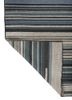 indusbar blue wool flat weaves Rug - Backing Shot