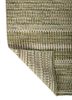 abrash ivory wool and viscose flat weaves Rug - Backing Shot abrash ivory wool and viscose flat weaves Rug - Backing Shot