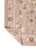 bedouin red and orange wool and viscose flat weaves Rug - Backing Shot
