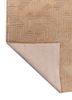 blythe beige and brown acrylic hand knotted Rug - Backing Shot blythe beige and brown acrylic hand knotted Rug - Backing Shot
