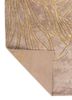 azalea gold bamboo silk and zari hand knotted Rug - Backing Shot azalea gold bamboo silk and zari hand knotted Rug - Backing Shot