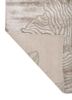 azalea ivory bamboo silk and zari hand knotted Rug - Backing Shot azalea ivory bamboo silk and zari hand knotted Rug - Backing Shot