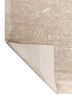azalea ivory tencil and zari hand knotted Rug - Backing Shot azalea ivory tencil and zari hand knotted Rug - Backing Shot