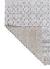 azalea grey and black wool and bamboo silk hand knotted Rug - Backing Shot azalea grey and black wool and bamboo silk hand knotted Rug - Backing Shot