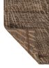 aprezo beige and brown wool hand knotted Rug - Backing Shot aprezo beige and brown wool hand knotted Rug - Backing Shot