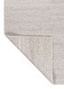 aprezo ivory wool hand knotted Rug - Backing Shot