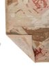 sthir beige and brown wool hand knotted Rug - Backing Shot sthir beige and brown wool hand knotted Rug - Backing Shot