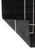 sthir grey and black wool hand knotted Rug - Backing Shot sthir grey and black wool hand knotted Rug - Backing Shot