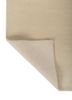 sthir green wool hand knotted Rug - Backing Shot