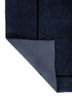 sthir blue wool hand knotted Rug - Backing Shot sthir blue wool hand knotted Rug - Backing Shot