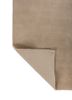 sthir beige and brown wool hand knotted Rug - Backing Shot sthir beige and brown wool hand knotted Rug - Backing Shot