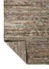 uvenuti grey and black wool hand knotted Rug - Backing Shot uvenuti grey and black wool hand knotted Rug - Backing Shot
