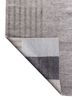 blythe grey and black wool hand knotted Rug - Backing Shot blythe grey and black wool hand knotted Rug - Backing Shot