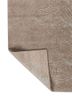 azalea beige and brown wool hand knotted Rug - Backing Shot