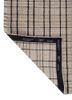 atelier grey and black acrylic hand knotted Rug - Backing Shot atelier grey and black acrylic hand knotted Rug - Backing Shot