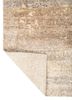 gulmarg ivory silk hand knotted Rug - Backing Shot gulmarg ivory silk hand knotted Rug - Backing Shot