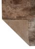 uvenuti ivory wool and bamboo silk hand knotted Rug - Backing Shot uvenuti ivory wool and bamboo silk hand knotted Rug - Backing Shot
