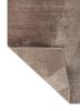 entropy grey and black wool and bamboo silk hand knotted Rug - Backing Shot entropy grey and black wool and bamboo silk hand knotted Rug - Backing Shot