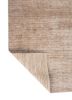 entropy beige and brown wool and bamboo silk hand knotted Rug - Backing Shot entropy beige and brown wool and bamboo silk hand knotted Rug - Backing Shot