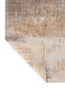 entropy ivory wool and bamboo silk hand knotted Rug - Backing Shot entropy ivory wool and bamboo silk hand knotted Rug - Backing Shot