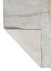 entropy grey and black wool and bamboo silk hand knotted Rug - Backing Shot entropy grey and black wool and bamboo silk hand knotted Rug - Backing Shot