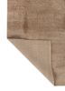 azalea beige and brown wool and bamboo silk hand knotted Rug - Backing Shot azalea beige and brown wool and bamboo silk hand knotted Rug - Backing Shot