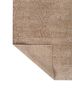 azalea beige and brown wool and bamboo silk hand knotted Rug - Backing Shot