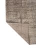 aprezo ivory wool and bamboo silk hand knotted Rug - Backing Shot